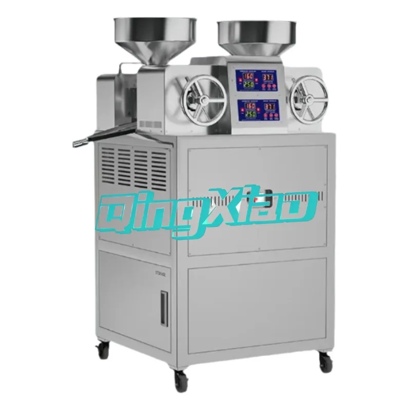 P60 Commercial Oil Press Machine Small Workshop Stainless Steel Oil Press Machine Capacity 40-60KG Food Machine
