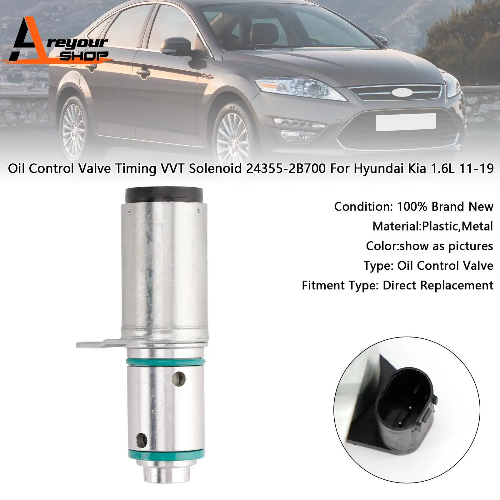 

Соленоид газораспределения масла VVT 36002688 для Volvo C30 C70 S40 V60 V70