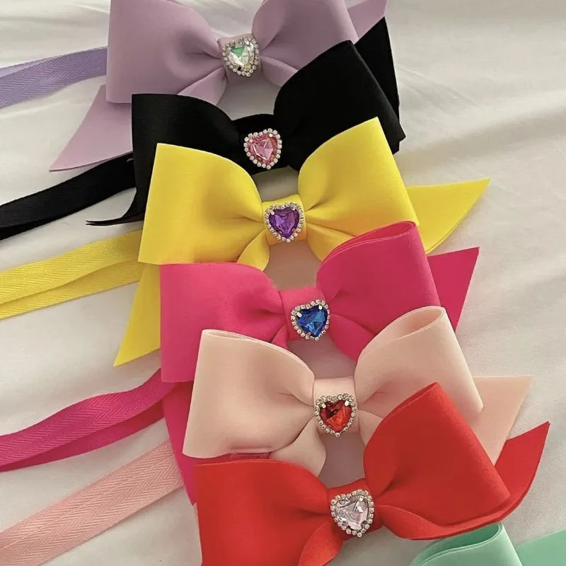 Cute Bow Collar Dog Necktie Pet Dog Decorative Collar Pet Supplies Photo Scarf Fashion Dog Accessories for Small Dogs Bow Ties