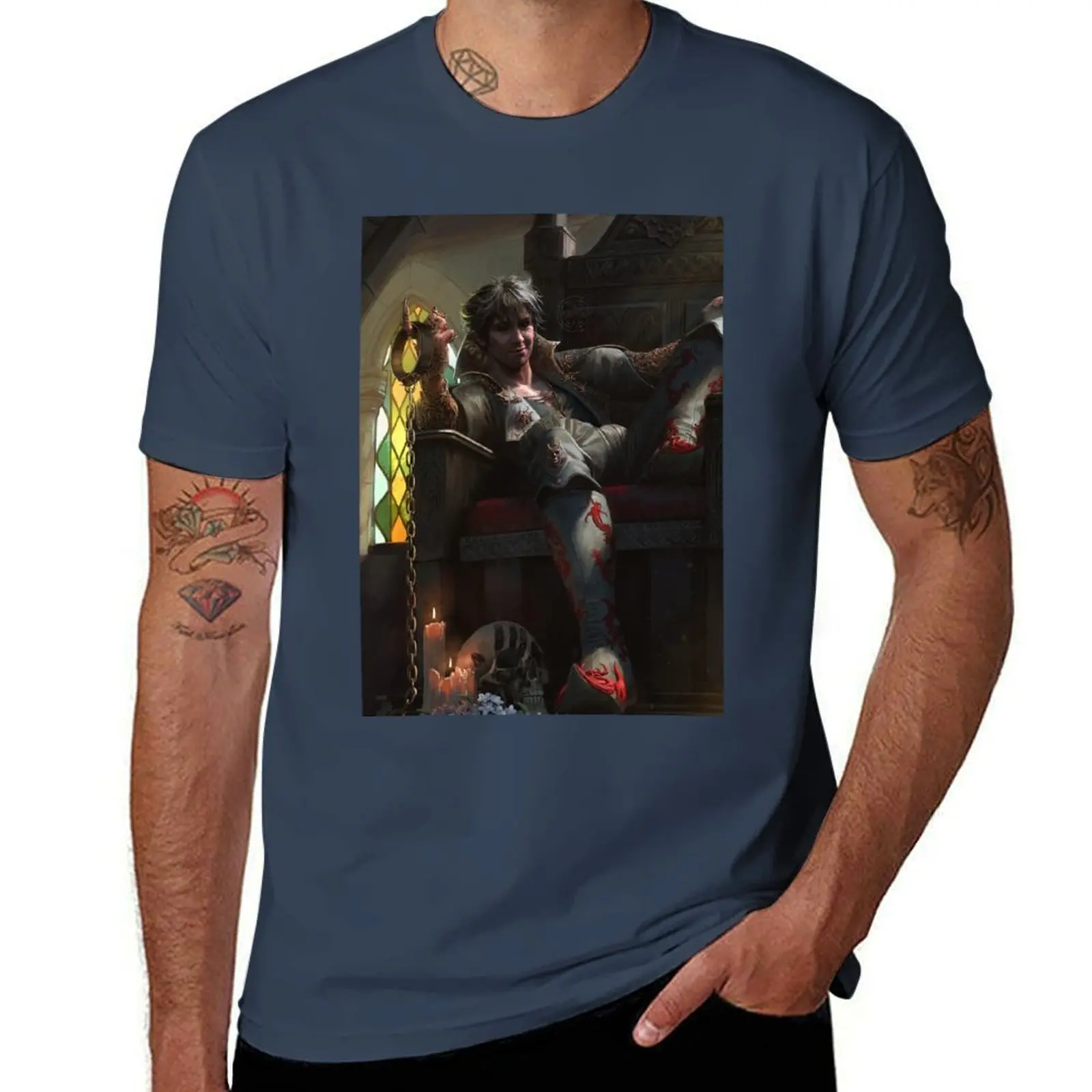 

Enver all glory in Gortash his Lord T-Shirt Plus Size Non-Shrink T-Shirt