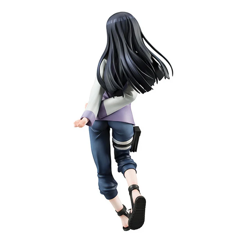 20Cm Anime Naruto Hyuga Hinata Shippuden Running Pvc Actiefiguurcollectie Standbeeld Model Speelgoed Pop Decoratie Cadeau