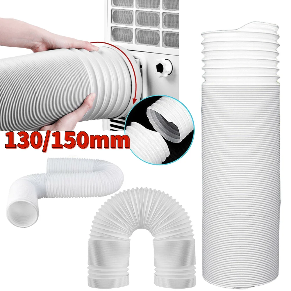 

Universal Duct Extension Pipe Telescopic Vent Hose Fittings Duct Outlet Ventilation Pipe Accessories for Mobile Air Conditioning