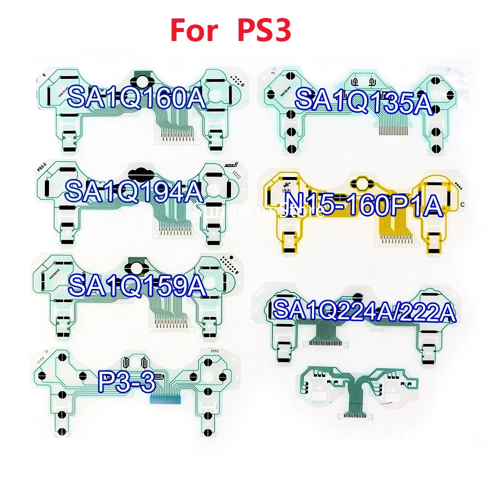 SA1Q160A SA1Q194A SA1Q195A  SA1Q135A N15-160P1A SA1QW224A/222A N15-160P1A Conductive Film Keypad flex Cable for PS3