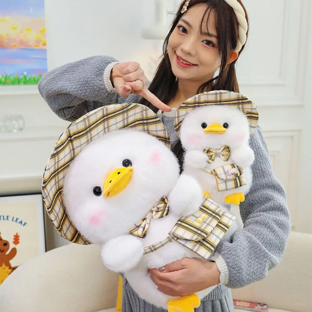 

PP Cotton Cartoon Duck Plush Toy Soft Cosplay Plush Duck Stuffed Doll Ins Cartoon Yellow Mouth Duck Plush Toys