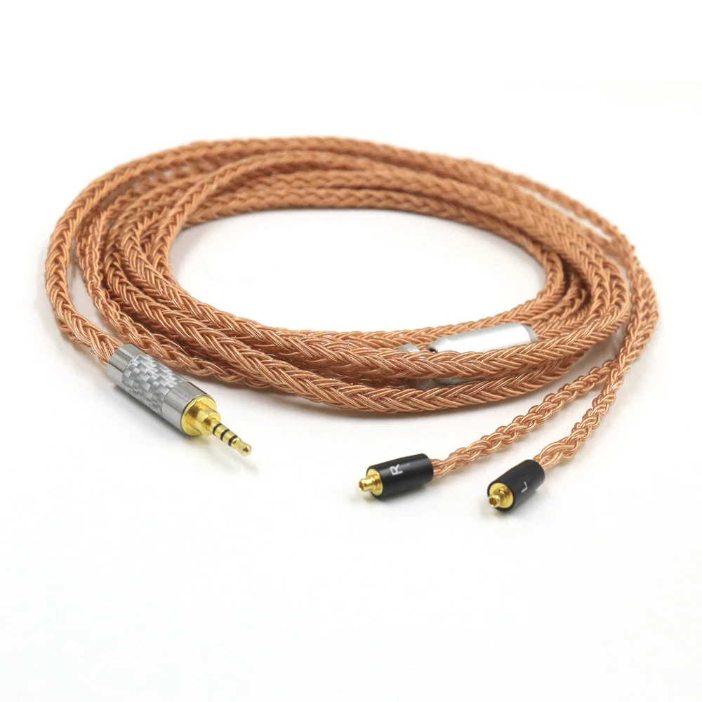 High Quality Headphone Replacement Cable XLR 2.5mm 4.4mm Balanced 16 Core 99% 7N OCC For AKG N5005 N30 N40 MMCX Sennheiser IE300