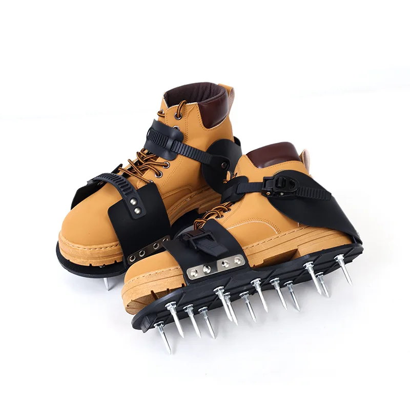 

Уличная портативная садовая обувь для ногтей с травой, эпоксидная напольная краска, обувь для ногтей, цементные самовыравнивающиеся инструменты, обувь для рыхления лужайки