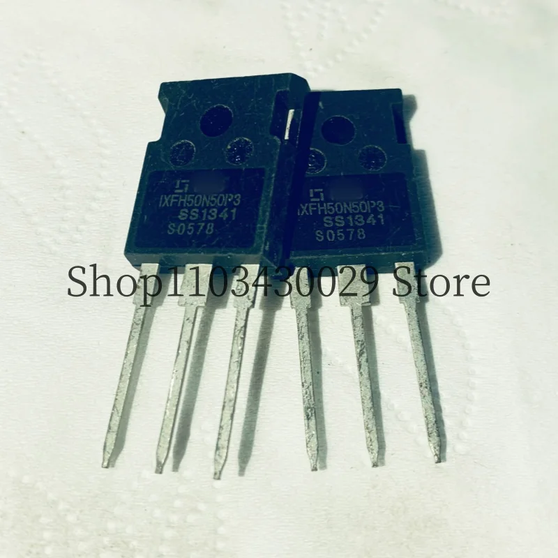 10Pcs New and Original IXFH50N50P3 TO-247 50A 500V MOSFET Field Effect Tube