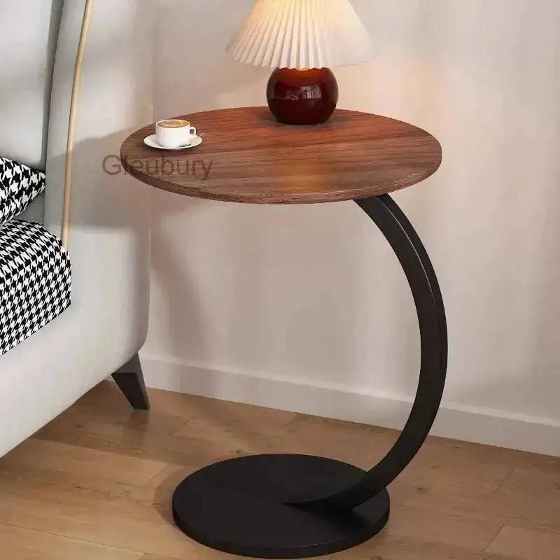 Aesthetic Small Round Designer Coffee Table Unique Cheap Simple Accessories Side Table Standing Dinner Outdoor Meubles Furniture