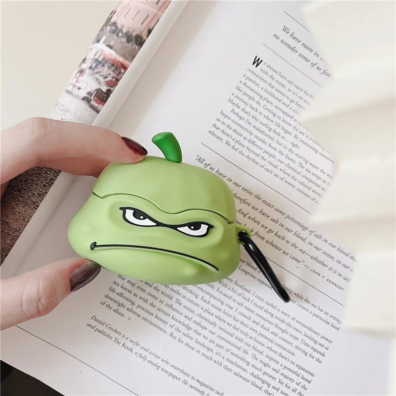 Чехол для Apple Airpods 4 3 2 1 Gen Защитный чехол для AirPods Pro 2-го 1-го поколения Chayote Choko Vegetable Pear