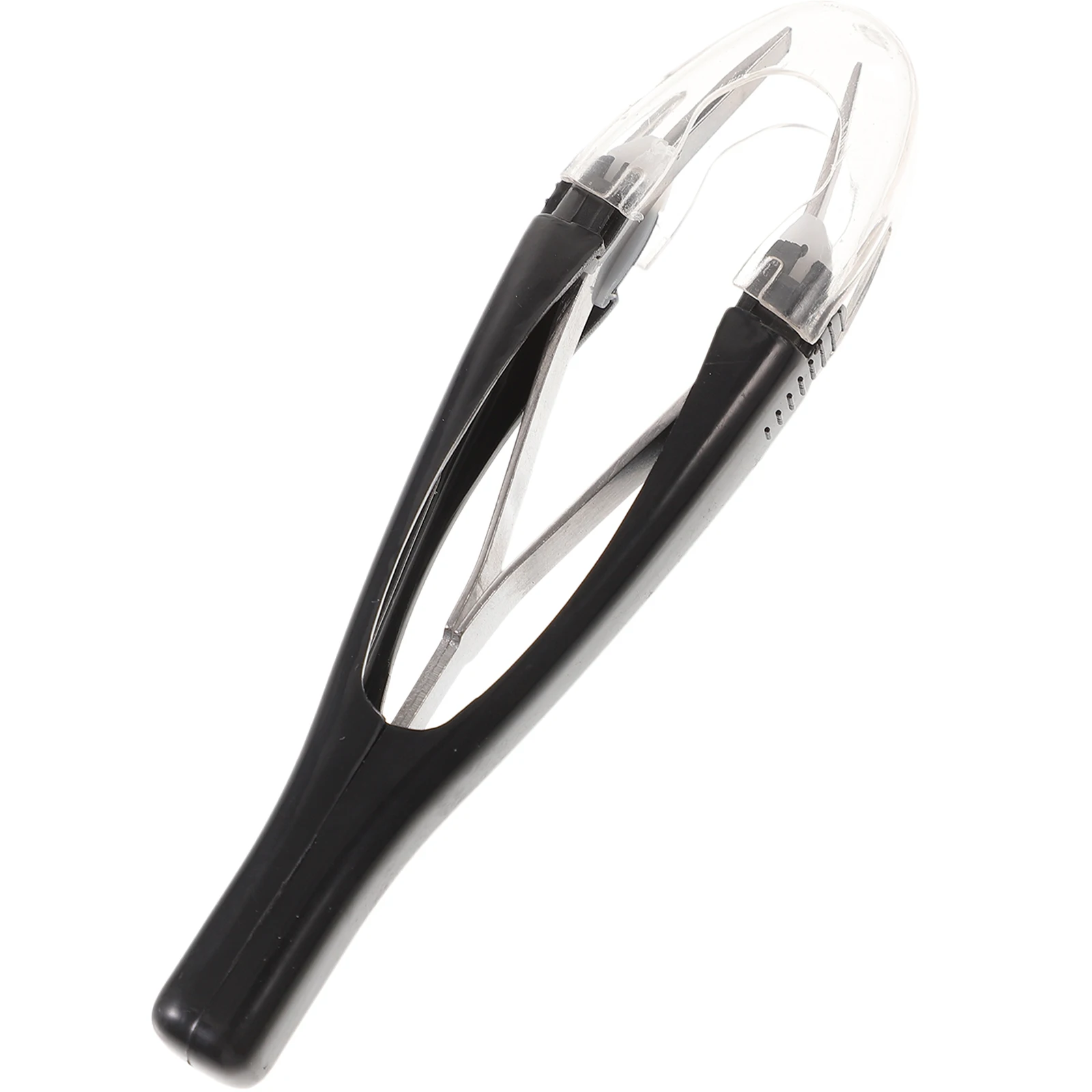 

Automatic Eyebrow Tweezers Retractable Comfortable Black Self Retracting for Women Men Precision Stainless Steel Anti Rust