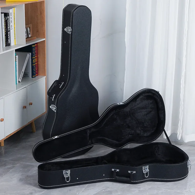 34 36 inch folk wood guitar hard case,39 inch classical specialized portable waterproof, shock-absorbing, and pressure resistant