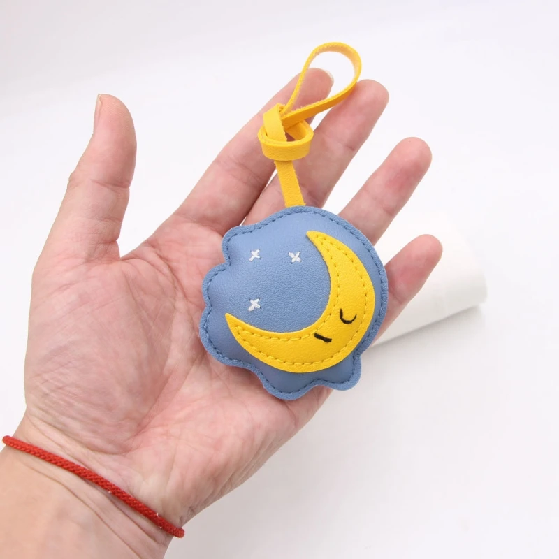 Bag Charm Keyring Bag Accessories Star Moon Shape Personalized Keychain