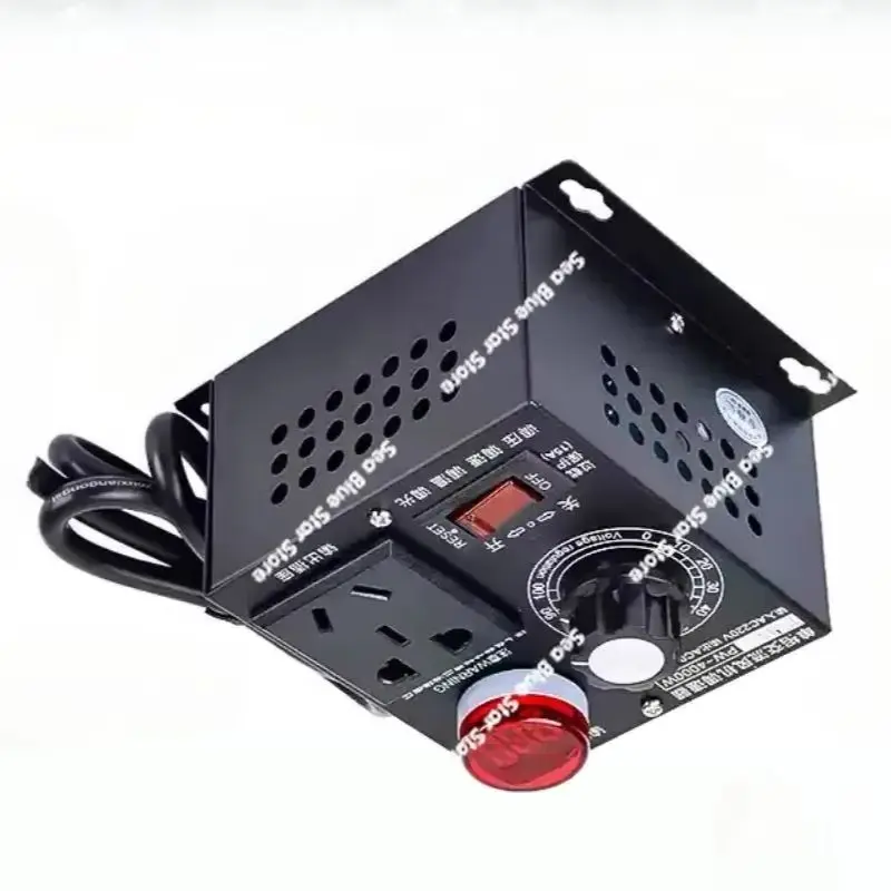 Switch frequency conversion regulation AC voltage Electronic voltage regulator Single phase motor Angle grinder Fan governor220v