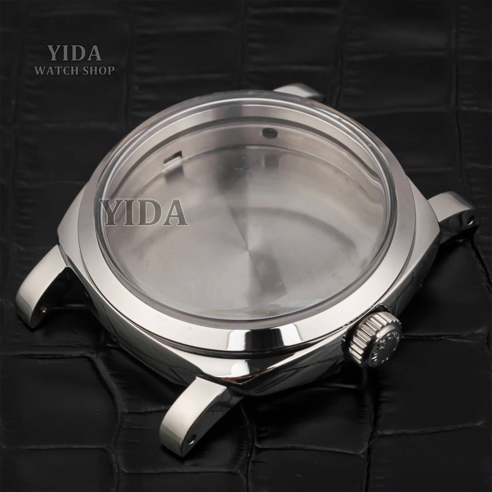 Per PAM Vintage Mod Cassa per orologio Retro 47mm Cassa in acciaio inossidabile 100M Impermeabile 6152 ETA6497/6498/ST3600 Strumenti di riparazione del movimento