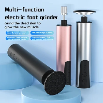 Foot Care File Electric Foot Callus Remover Leg Heels Remove Dead Skin Pedicure Tool Set…