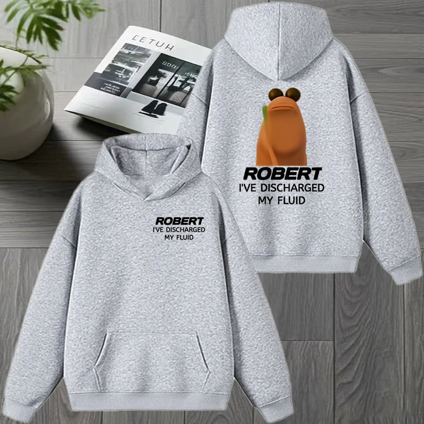 Funny Humor Marcus the Worm Double Sided print Hoodie 2025 Men women harajuku Cartoon Sweatshirt Unisex Fleece Casual pullover - Image 5