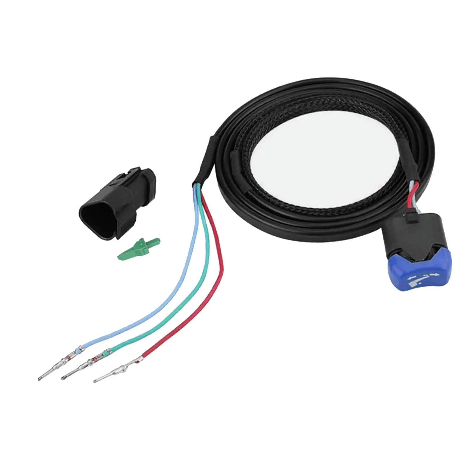 

Black ABS Outboard Tilt Trim Switch Easy Install Marine Engine Control Kit Long Cable for Bombardier Johnson Outboards