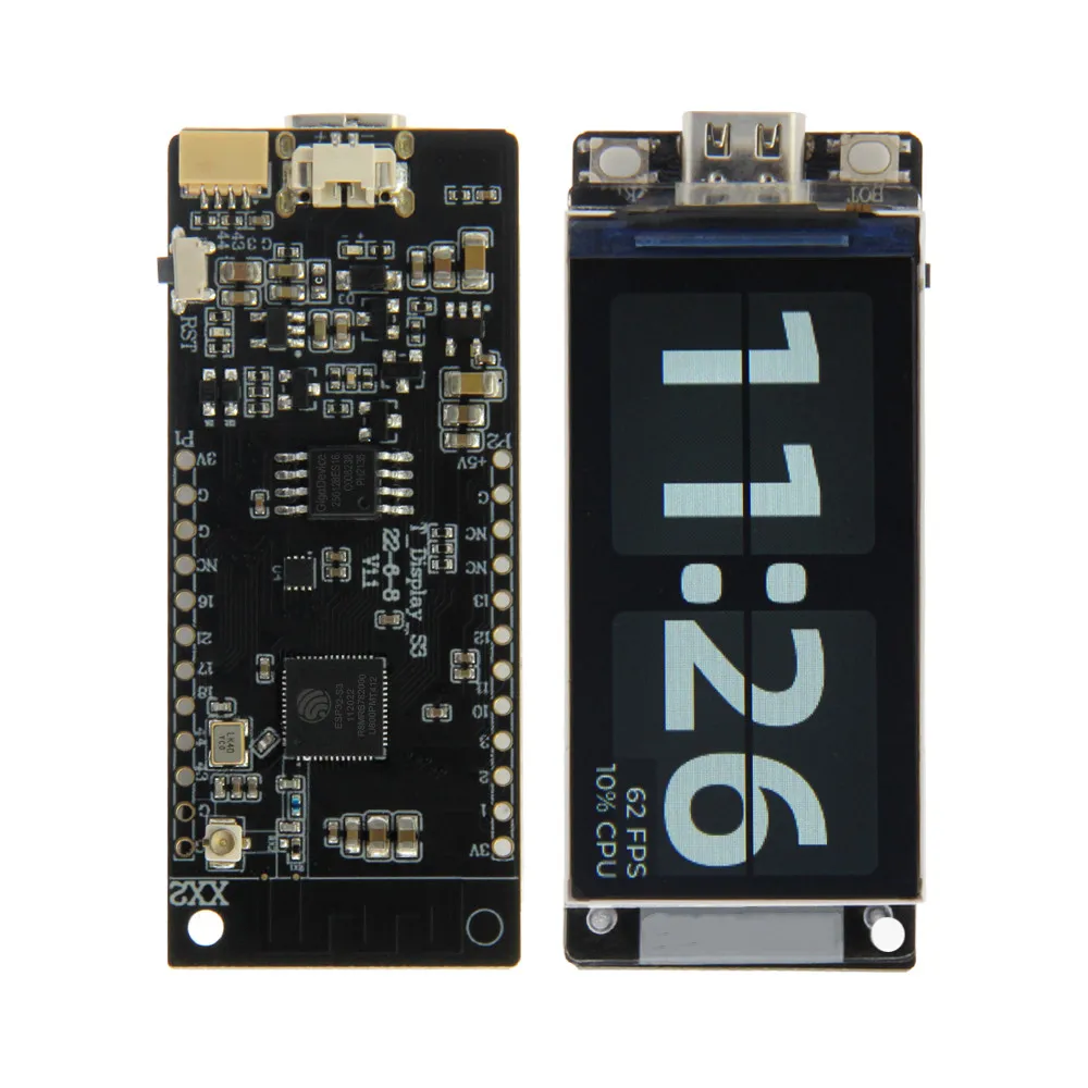 T-Display-S3 ESP32 S3 with 1.9 inch ST7789 LCD Display Development Board WIFI Bluetooth5.0 Wireless Module 170*320 Resolution