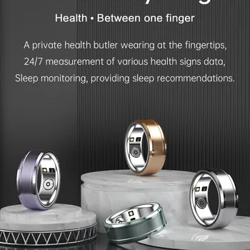 New R3 health smart ring fitness tracker for Android IOS phone body temperature monitoring heart rate blood oxygen sleep rings