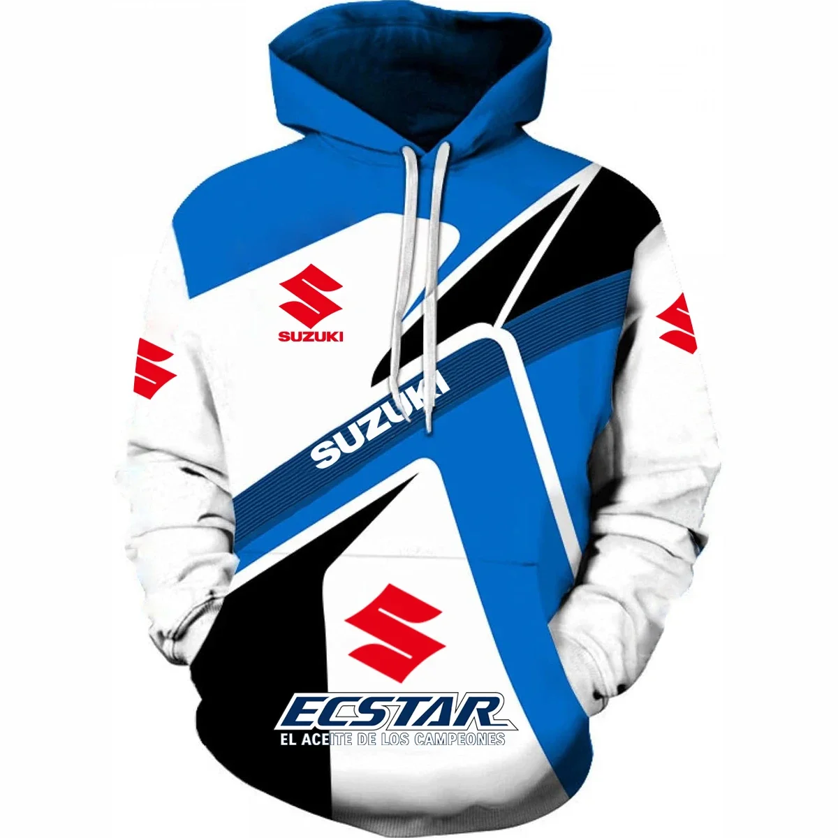 سويت شيرت سوزوكا إندورو سوزوكي R ثلاثي الأبعاد مطبوع جديد لخريف وشتاء، سويت شيرت لعشاق ركوب الدراجات وراكبي الدراجات النارية