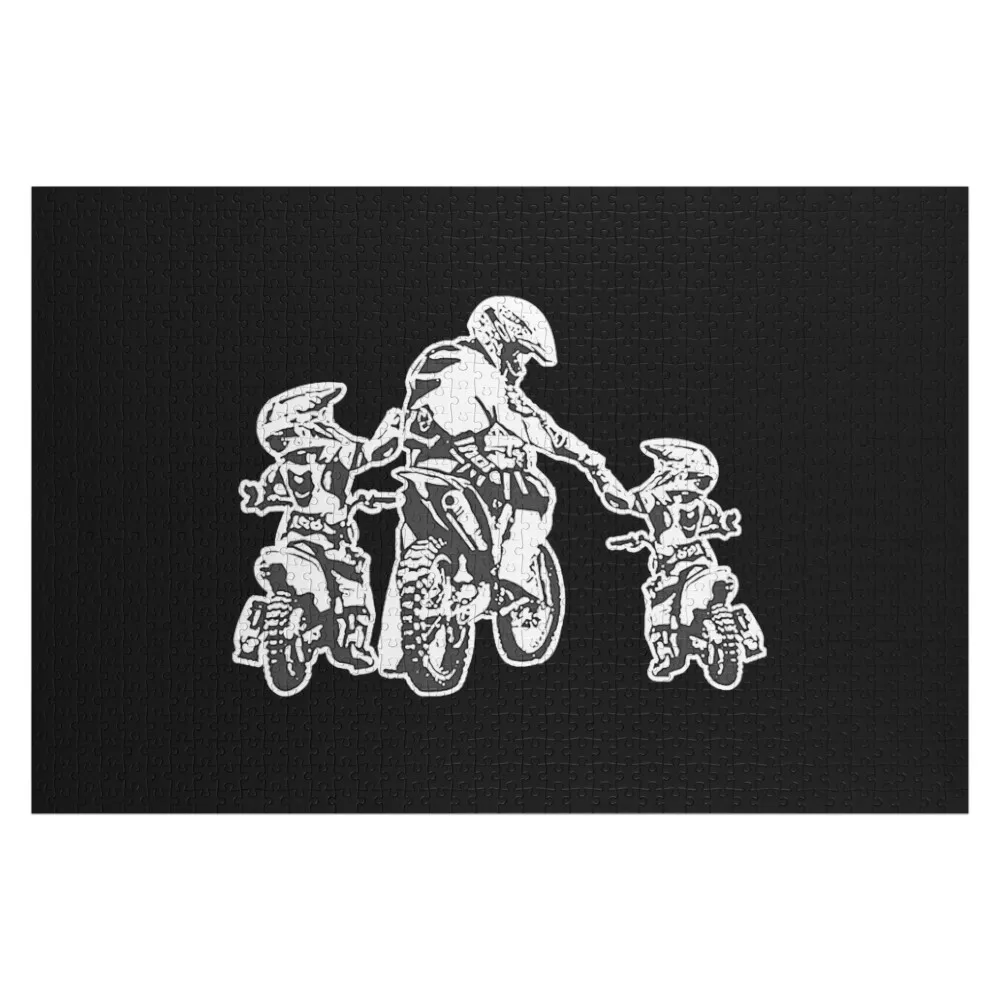 

Мотоцикл папа папа День отца подарок для мотокросса отец и сыновь головоломка на заказ с фото деревянная головоломка для взрослых