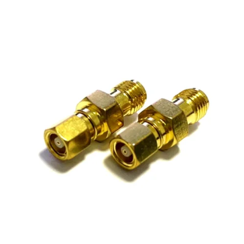 1 pces sma jack fêmea para smc jaque fêmea em linha reta rf conector do adaptador coaxial