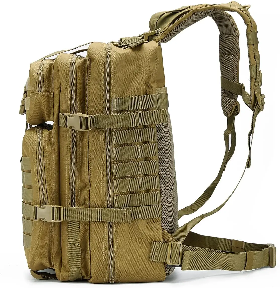 Zaino tattico militare da 45 litri per uomo: grande escursionismo, campeggio, trekking, borsa per insetti, pacchetto d'assalto di 3 giorni