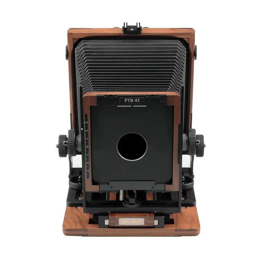 Brand New Shen Hao PTB45 Black Walnut Wood Field Folding 4X5 Large Format Film Camera Retro Nostalgic Photo Photographic