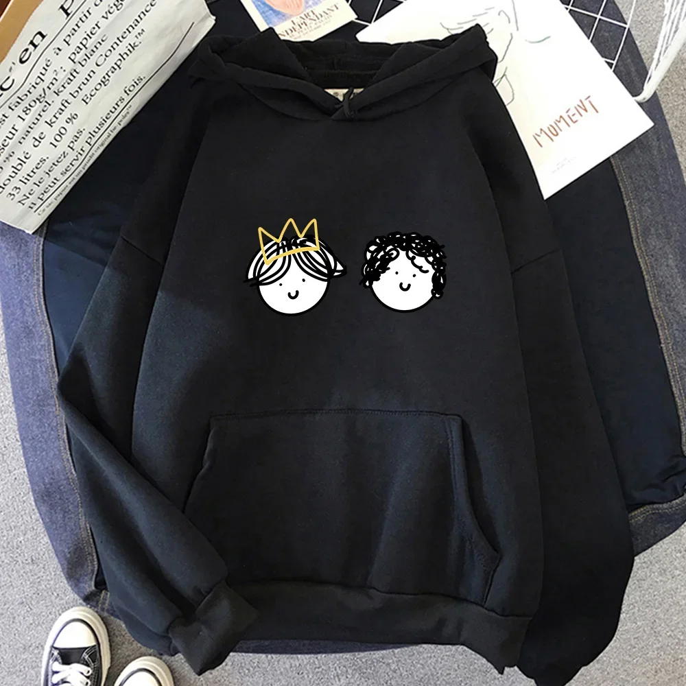 Hoodies de anime royale, homens e mulheres, roupas estéticas, moletons kawaii, tops harajuku, manga longa, casais, primavera, outono