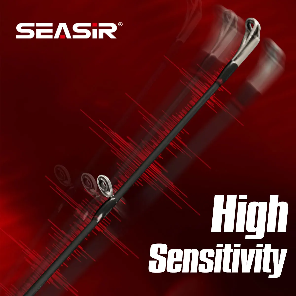 Seasir Jyghaul صنارة صيد السمك البطيء القفز M/ML قوة السحب 11 كجم حلقات دليل فوجي مقعد بكرة 1.83 متر حساسية عالية للمياه المالحة #5