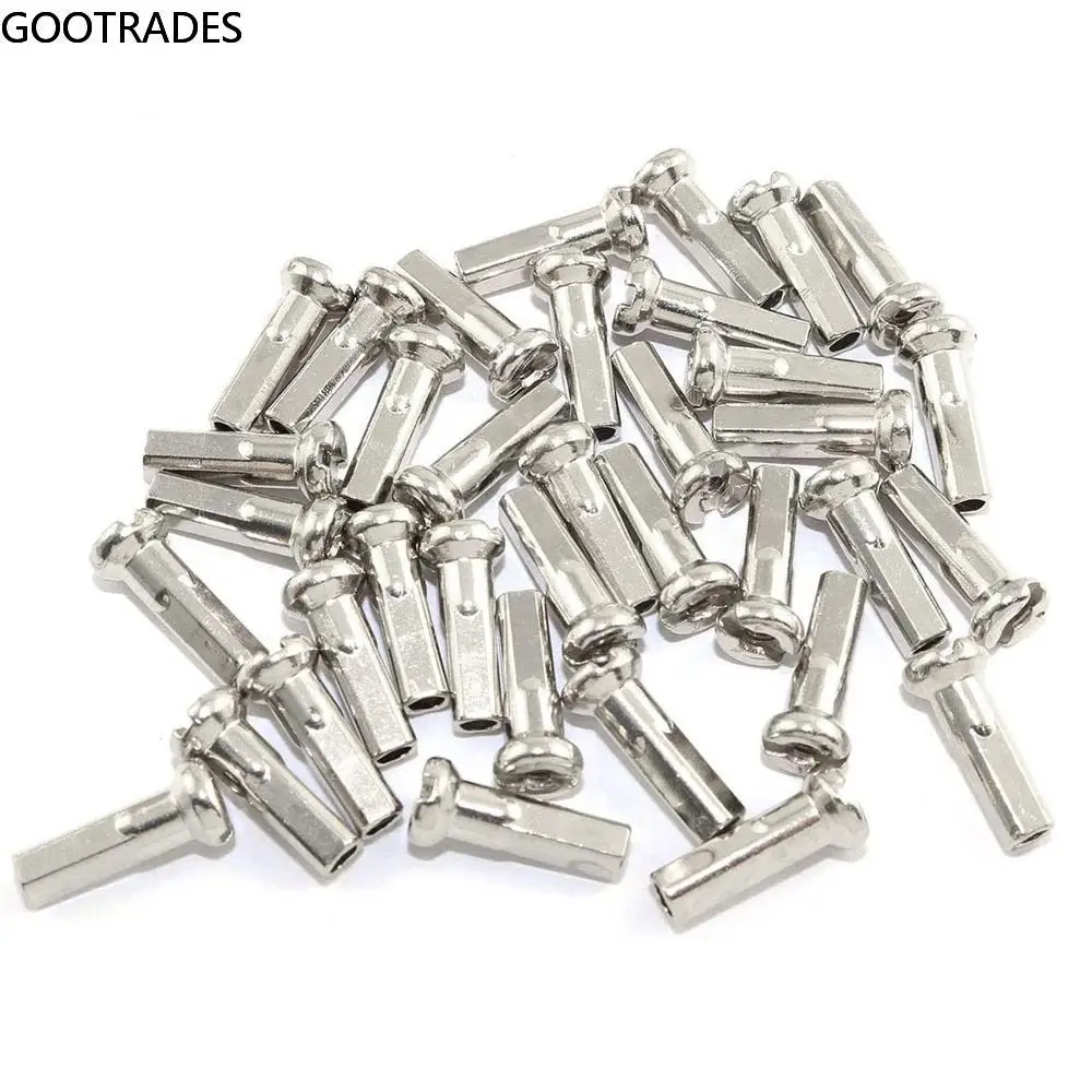 

Bike Part 14G Bike Wheel Silver Spoke Bolt Mountain Bike Spoke Screw Cycling Spokes Nipples Bicycle Spoke Nipples Spoke Cap