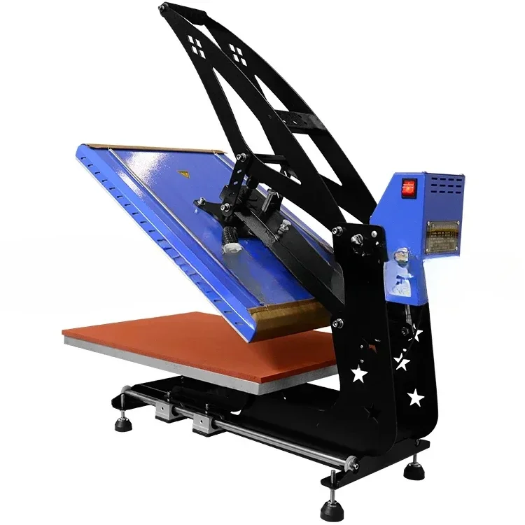 ماكينة ضغط حراري للتي شيرت، مفتوحة تلقائية، 40 × 60 سم، لـ 16، 24