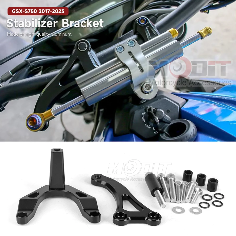 Für Suzuki GSX S750 GSX-S750 GSXS750 2017-2023 Motorrad Lenkung Stabilisieren Dämpfer Stoßdämpfer