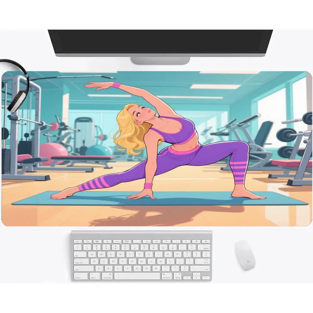 

Mouse Pad Desk mat size Office bedroom mat Anti-slip laptop Desktop large computer mouse mat