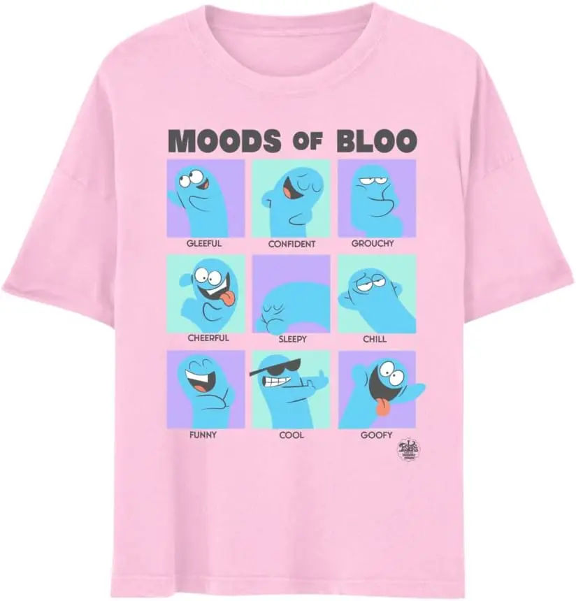 Foster’s Home for Imaginary Friends Moods of Bloo Men’s and Women’s Short Sleeve T-Shirt