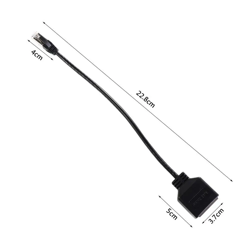 Кабель-разветвитель LAN Ethernet-кабель RJ45 Ethernet RJ45 1 «папа» на 2 «мама» Сетевой удлинитель Lan Gigabit Ethernet-сплиттер