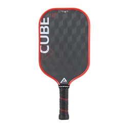 AMASPORT Cube 18K Pickleball Paddles 18K Raw fibra di carbonio superficie di attrito High Spin Pickelball Paddle racchette per professionisti