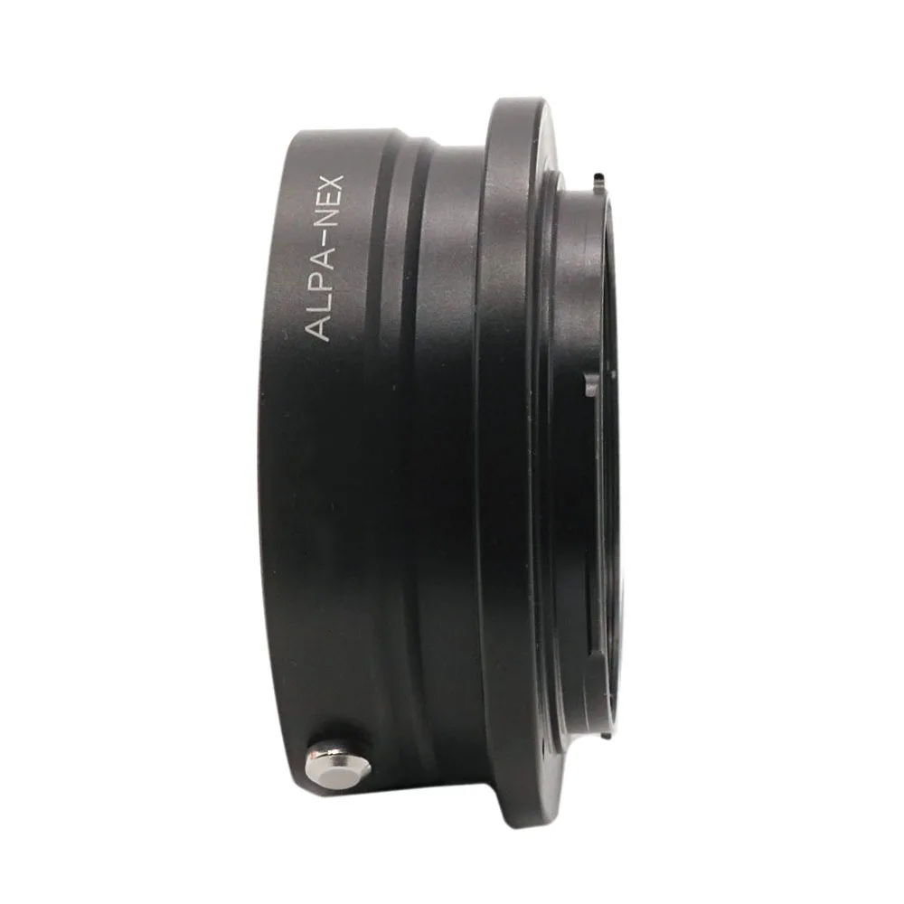 Anillo adaptador de montaje para lente de cámara, montaje Alpa para Sony E, NEX VG10E 5N A7 A7R