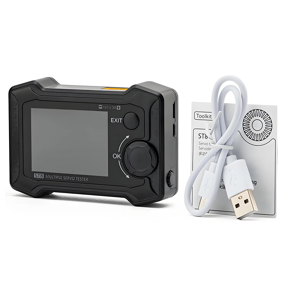 

ToolkitRC ST8 8CH 100W 7-28V 10A Интегрированный сервопривод-тестер ШИМ/PPM/SBUS сигнала