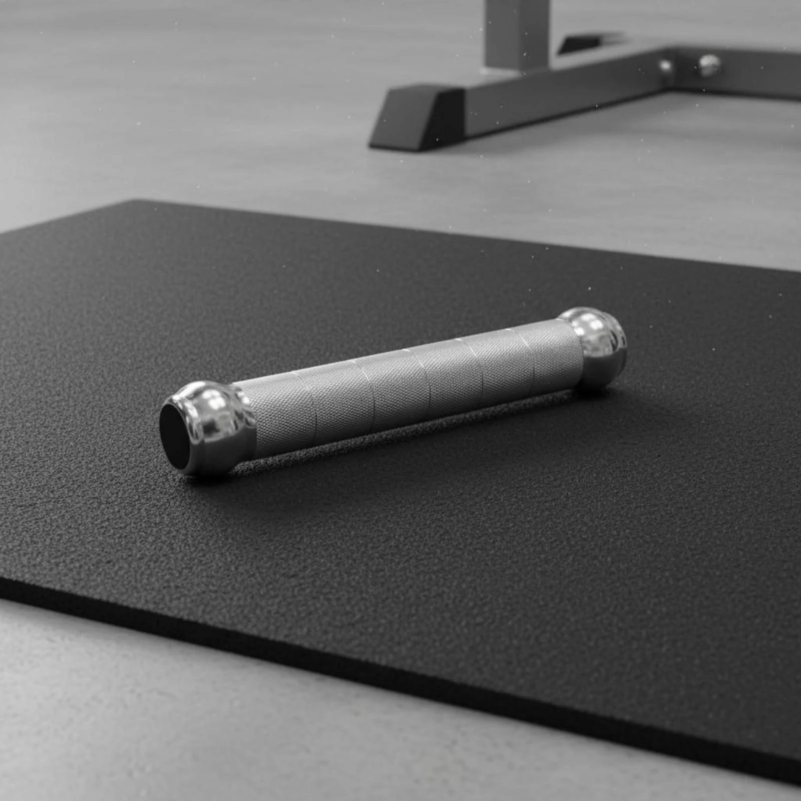 

Knurled Sleeve Tube Chrome-Like Ends Fitness Part