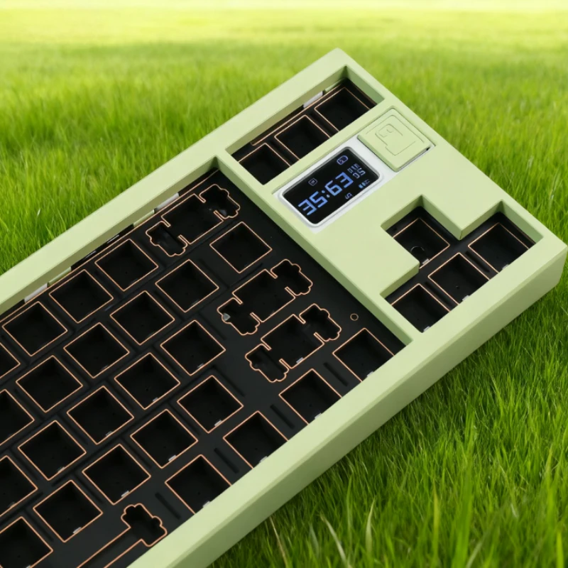 

QUER Vela70 Mechanical Keyboard Triple-Mode Hot-Swap Ready-to-Use Kit for Gaming & Typing Durable Construction teclado mecanico