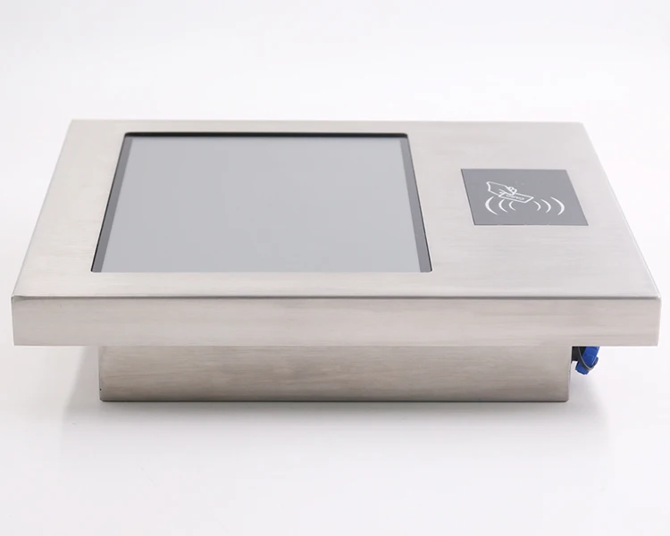 Caixa de aço inoxidável da tela de toque 10,4 polegadas Ip67 impermeável tela de toque do PC do painel da indústria