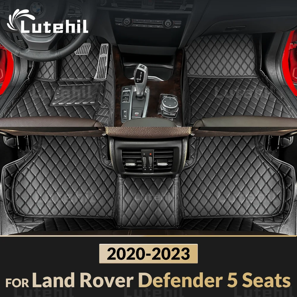 

Автомобильные коврики для Land Rover Defender 5 мест 2020 2021 2022 2023 пользовательские автомобильные подушечки для ног ковер чехол аксессуары для интерьера