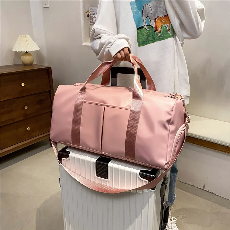 Fitness Bag Female Multi-functional Dry-wet Separation Movement Water-proof Travel Bag Yoga Bag Large-capacity Travel Bag Man