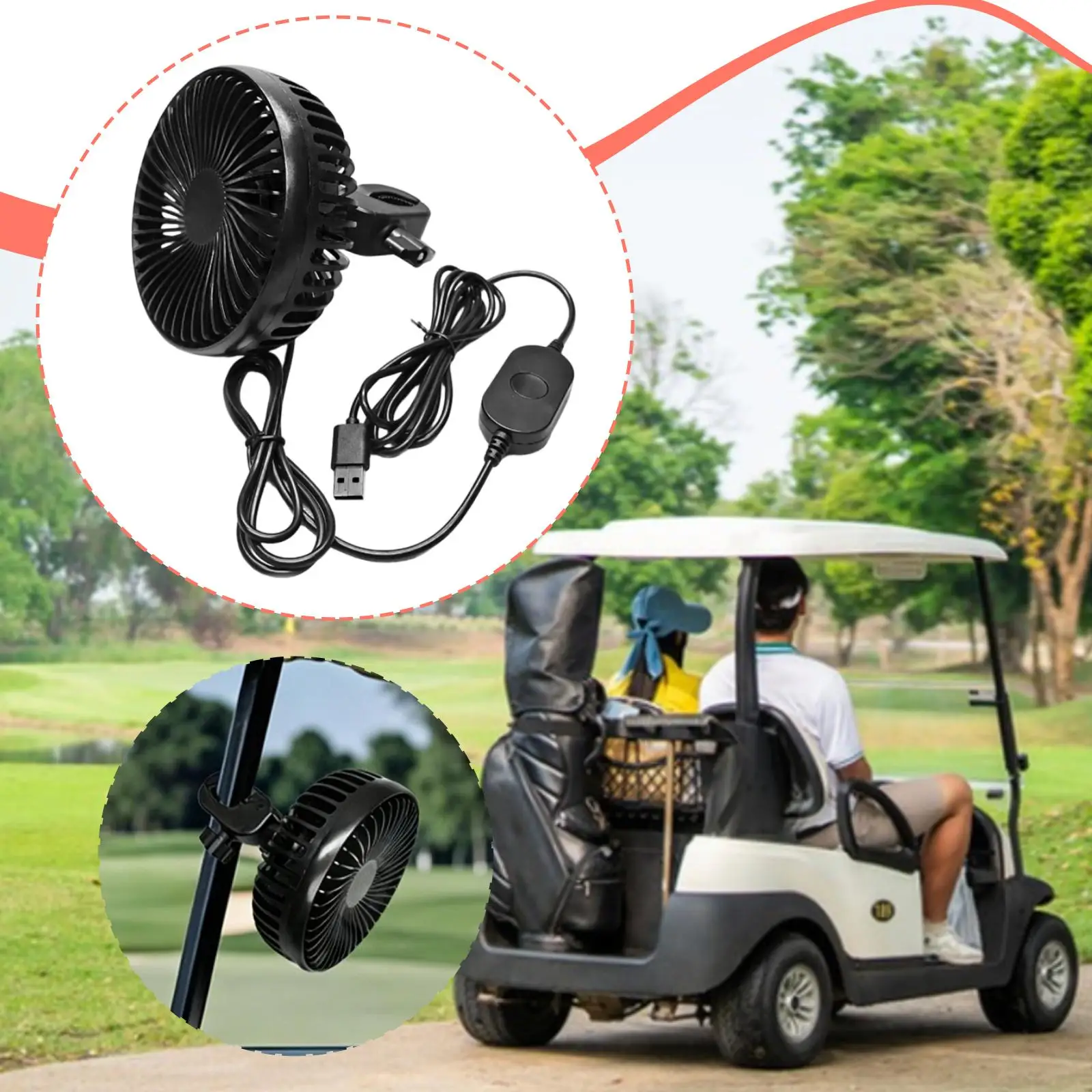 high-performance-golf-carts-fan-usb-powered-replaceable-accessory-for-electric-vehicles-golf-supplies