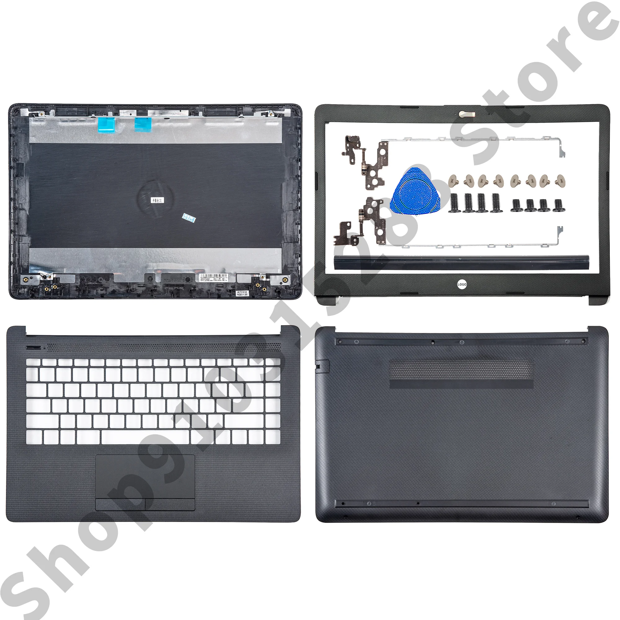 

NEW For 14-CK 14-CM 14-DG 14Q-CS 240 G7 245 G7 246 G7 Plastic Back Cover L47552 Bezel/Palmrest/bottom/Hinges 14inch