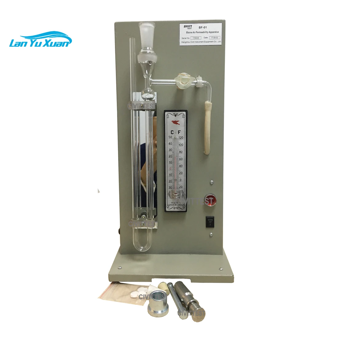 Laboratory Cement Air Permeability tester Blaine Fineness Apparatus