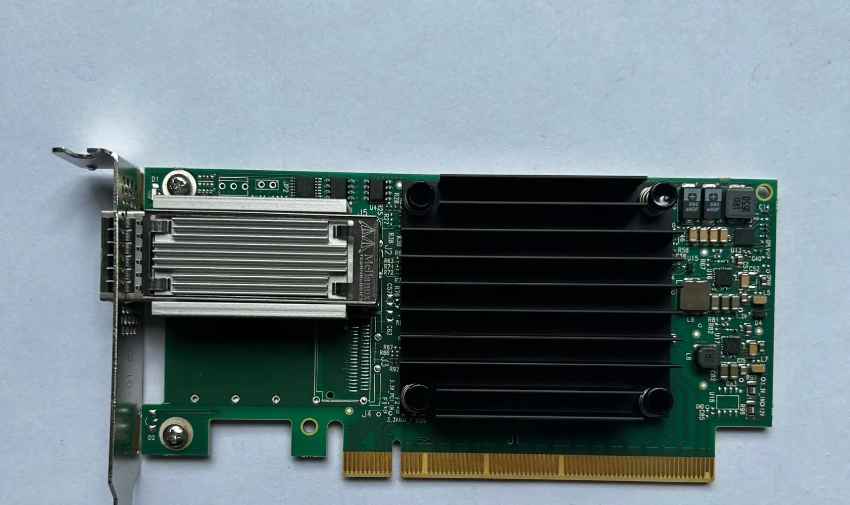 Tarjeta de red Mellanox ConnectX-4 VPI MCX455A-ECAT de 100 Gbps, puerto único QSFP28 PCIe 3.0 x16, compatible con EDR IB/RoCE