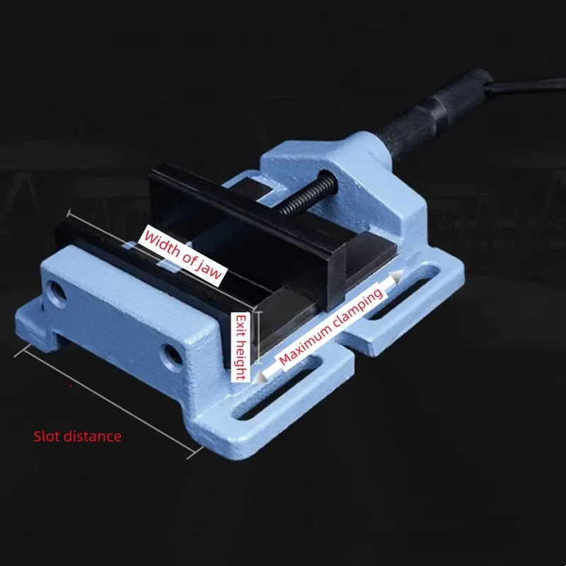 Flat Vise Multi-Functional Heavy-Duty Precision Bench Vise Electric Drill Drilling Clamp Clamp Micro Small Bench Vise