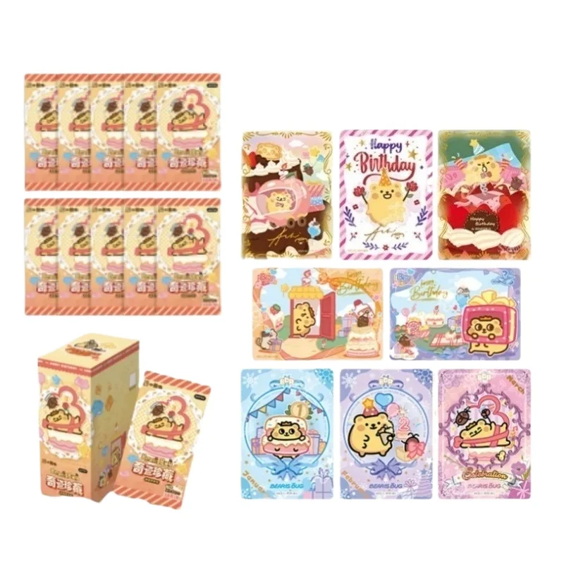 

BearisBug Anime Collection Card - Miracle Collection Long Live Insect Card Birthday Party Theme | Kid Toy Gifts